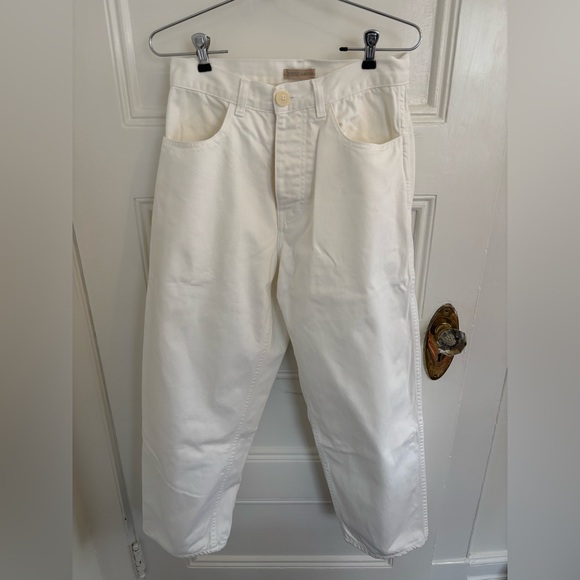 Jesse Kamm California Wide white denim size 2. - Picture 6 of 13